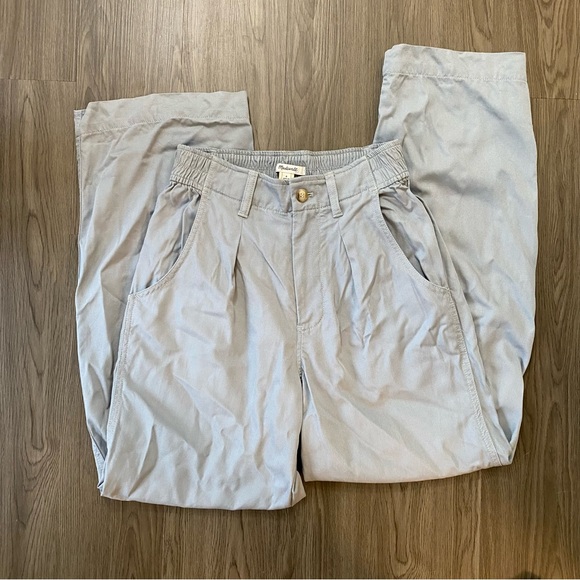 NWOT Madewell The Neale Straight-Leg Pant in Drapeweave size 0 - Picture 2 of 3